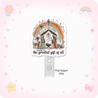 Festive Peace Guru Pop Topper
