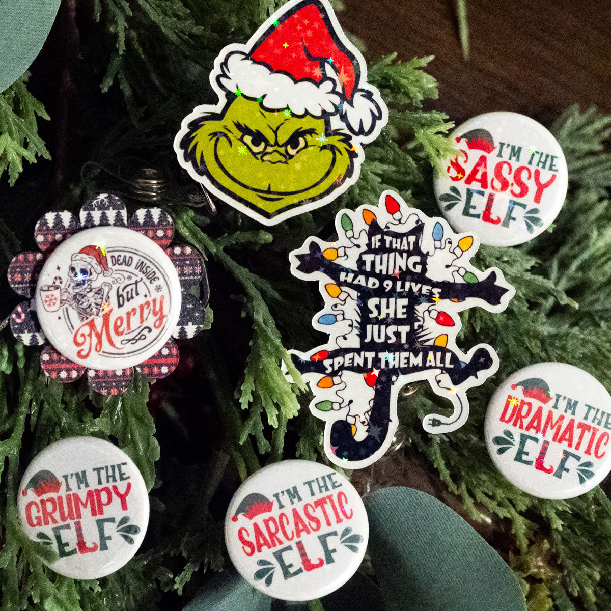 Grinchmas Holiday Mischief Pop Topper -  - Topperswap