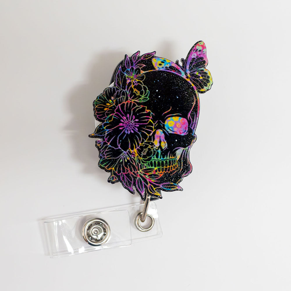 Floral Skull X-Ray Radiologist Pop Topper - - Topperswap