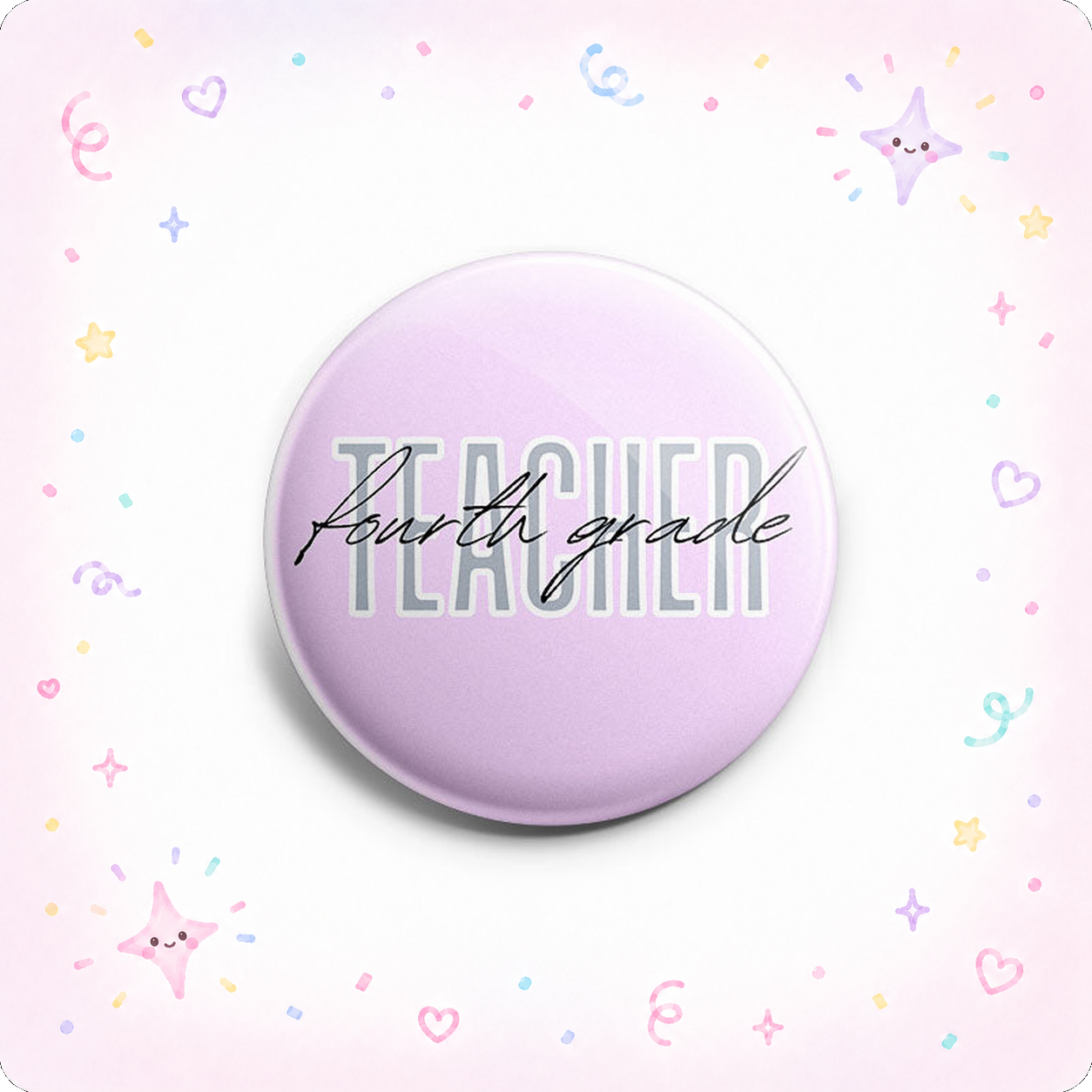 4th Grade Teacher Topper - - Topperswap