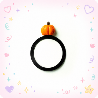 Pumpkin Embellishment Swapfinity Swapper Frame