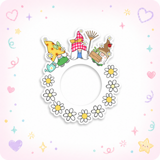 Springtime Fun Gnome Swapfinity Swapper Frame