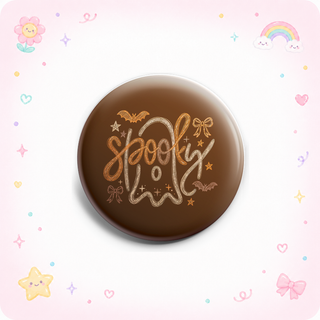 Spooky Script Bows Topper
