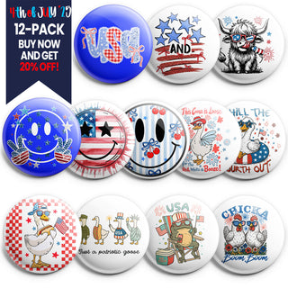 Fourth of July Party Topper 12-Pack (Save 20%)