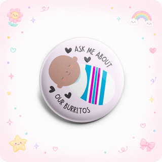 Baby Burrito 1 Topper