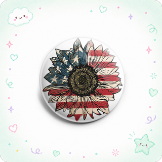 Patriotic Flower Topper