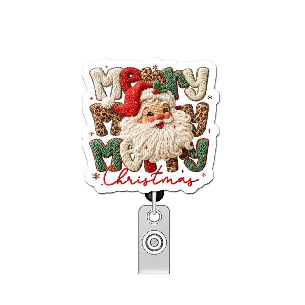 Jolly Holiday Maestro Pop Topper Swapfinity Retractable ID Badge Reel - - Topperswap