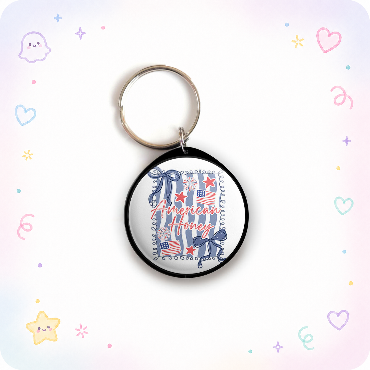 American Honey Keychain - - Topperswap