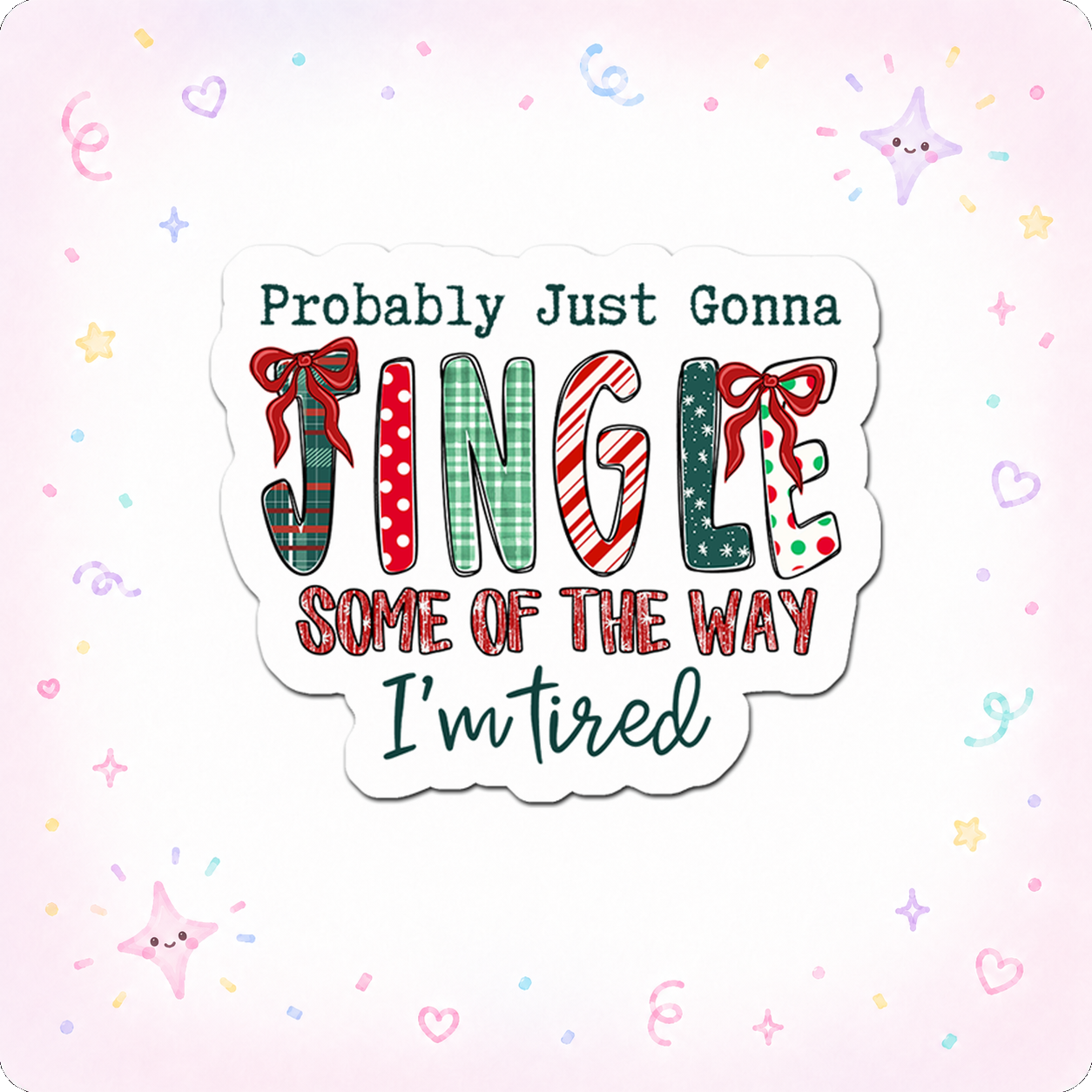 Jingle Jangle Warrior Sticker - - Topperswap
