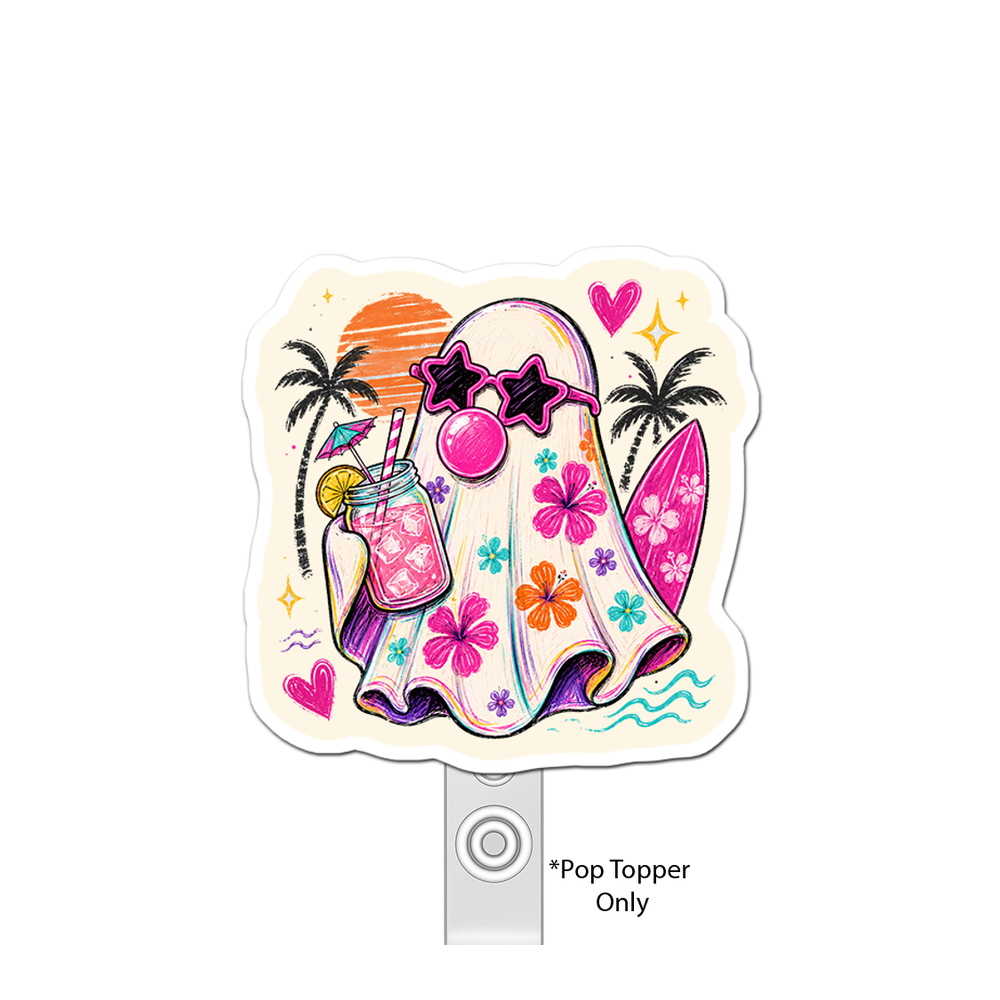 Tropical Spook Queen Pop Topper