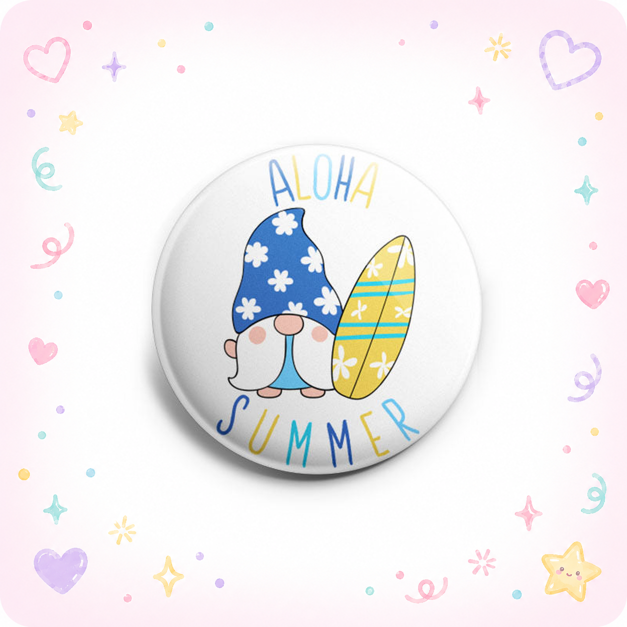 Aloha Summer Gnome Topper - - Topperswap