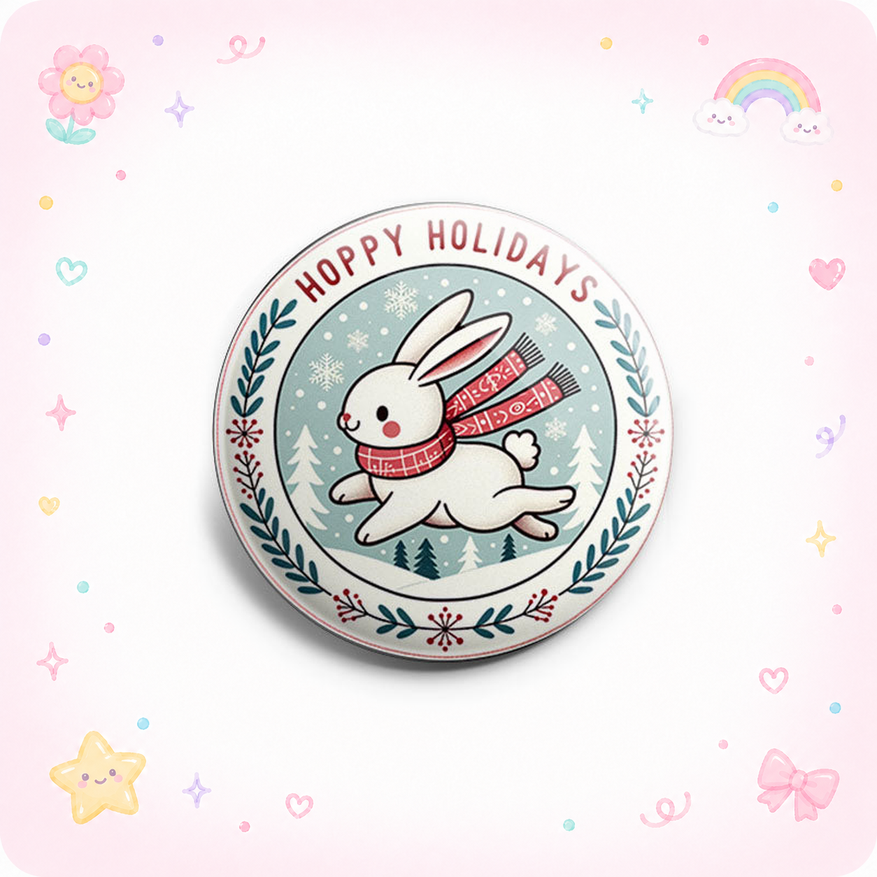 Hoppy Holidays Bunny Topper - - Topperswap