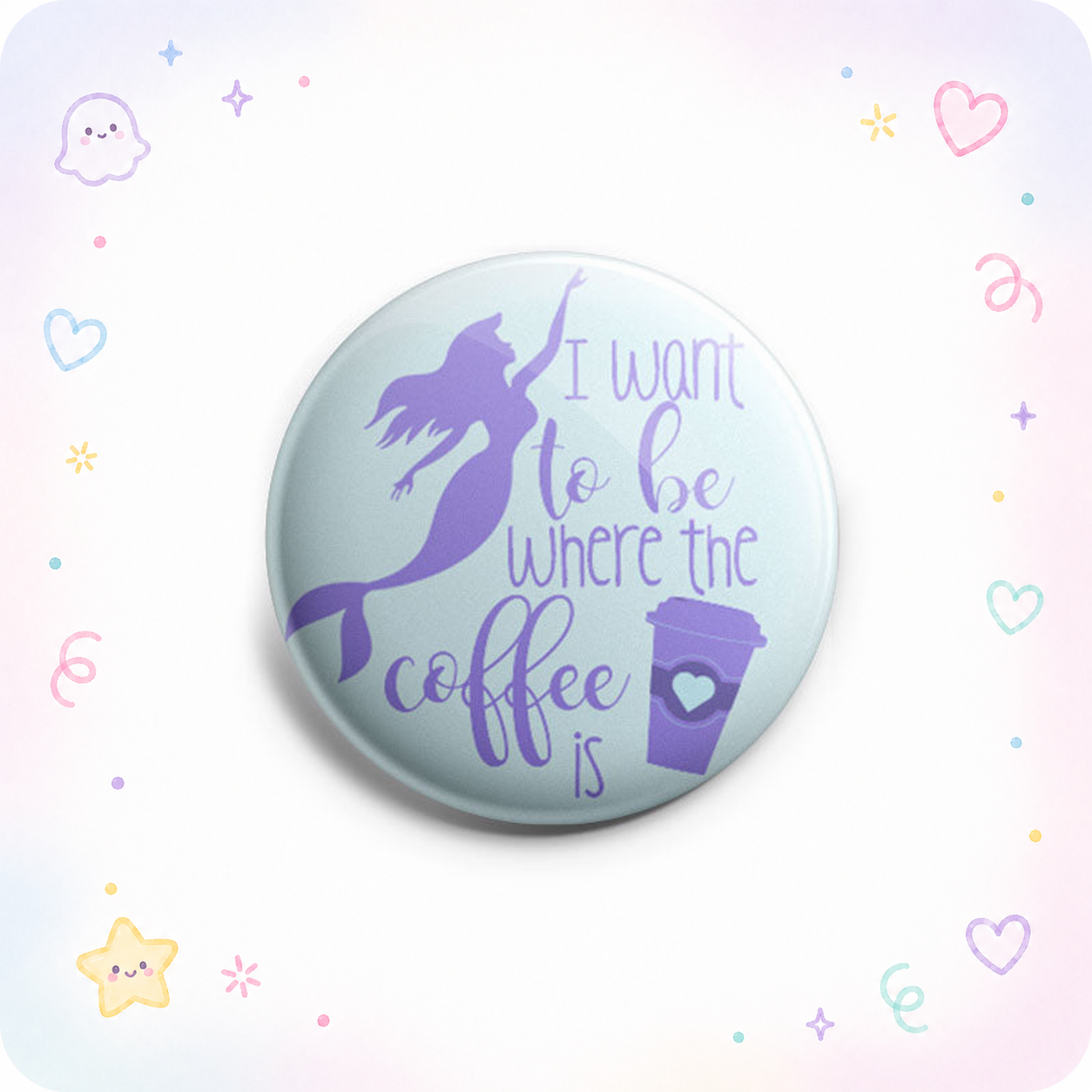 I Want To Be Where The Coffee Is Topper - - Topperswap