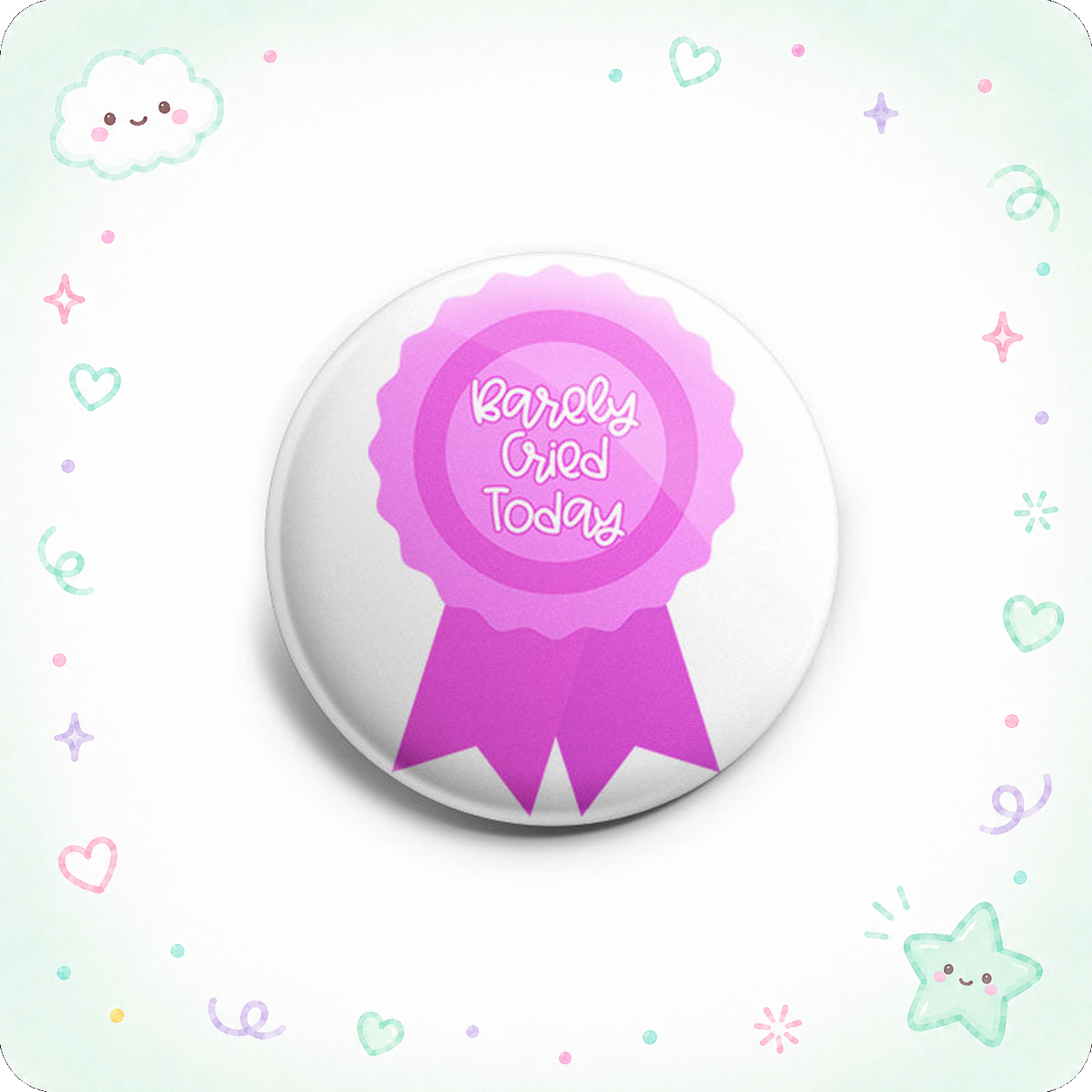 Barely Cried Today Topper - - Topperswap