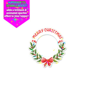 Merry Christmas Wreath Swapper