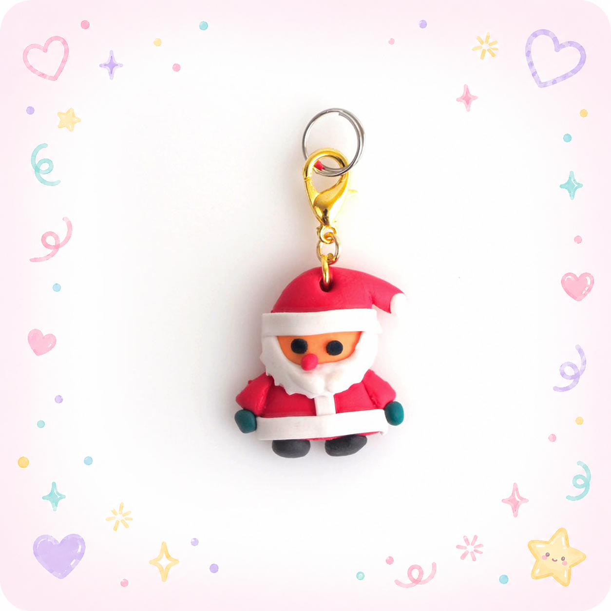 Santa Claus Badge Reel Add-on - Vault - - Topperswap