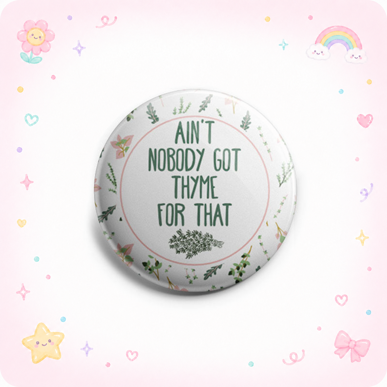 Aint Nobody Got Thyme for That Topper - - Topperswap