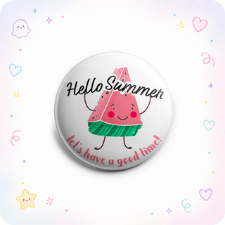 Hello Summer Watermelon Topper