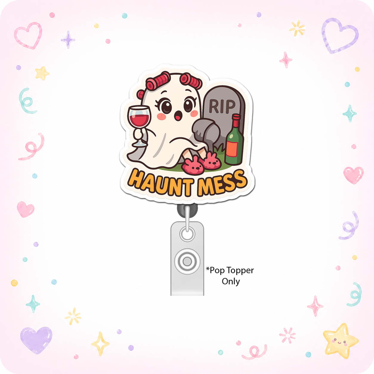 Haunt Mess Queen Pop Topper - - Topperswap