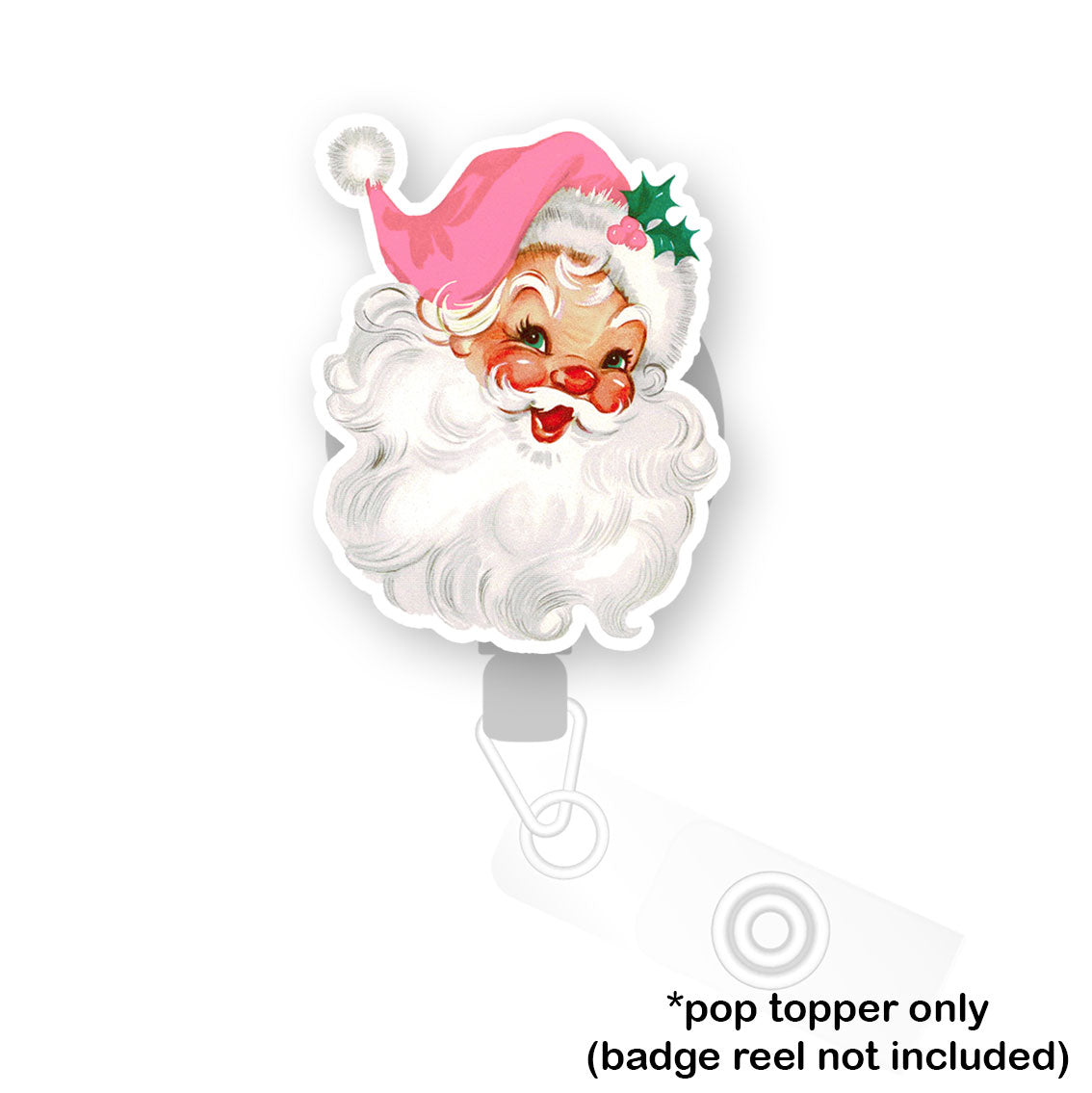 Ho Ho Ho Santa Pop Topper - Classic Shine - Topperswap