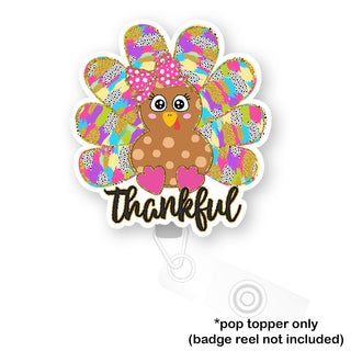 Thankful Turkey Cutie Pop Topper