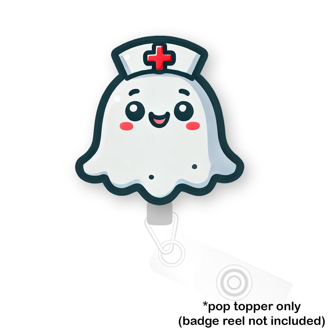 Nurse Ghost Pop Topper - Flex - Matte - Topperswap