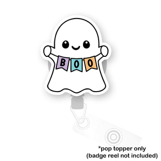 Boo-tiful Banner Ghost Pop Topper