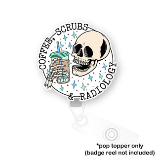 Caffeinated Radiology Pop Topper