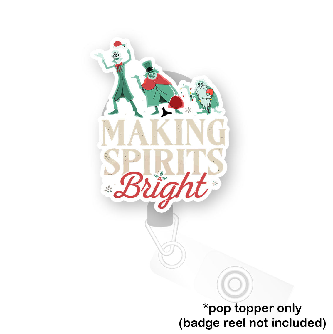 Making Spirits Bright (Light) Pop Topper - Classic Shine - Topperswap