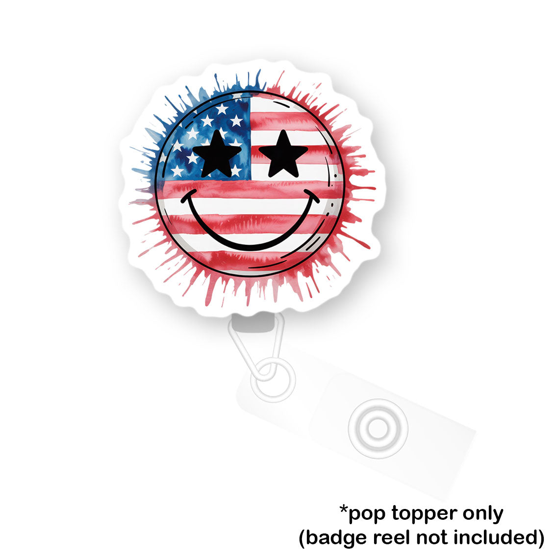 Star-Spangled Splash Pop Topper - - Topperswap