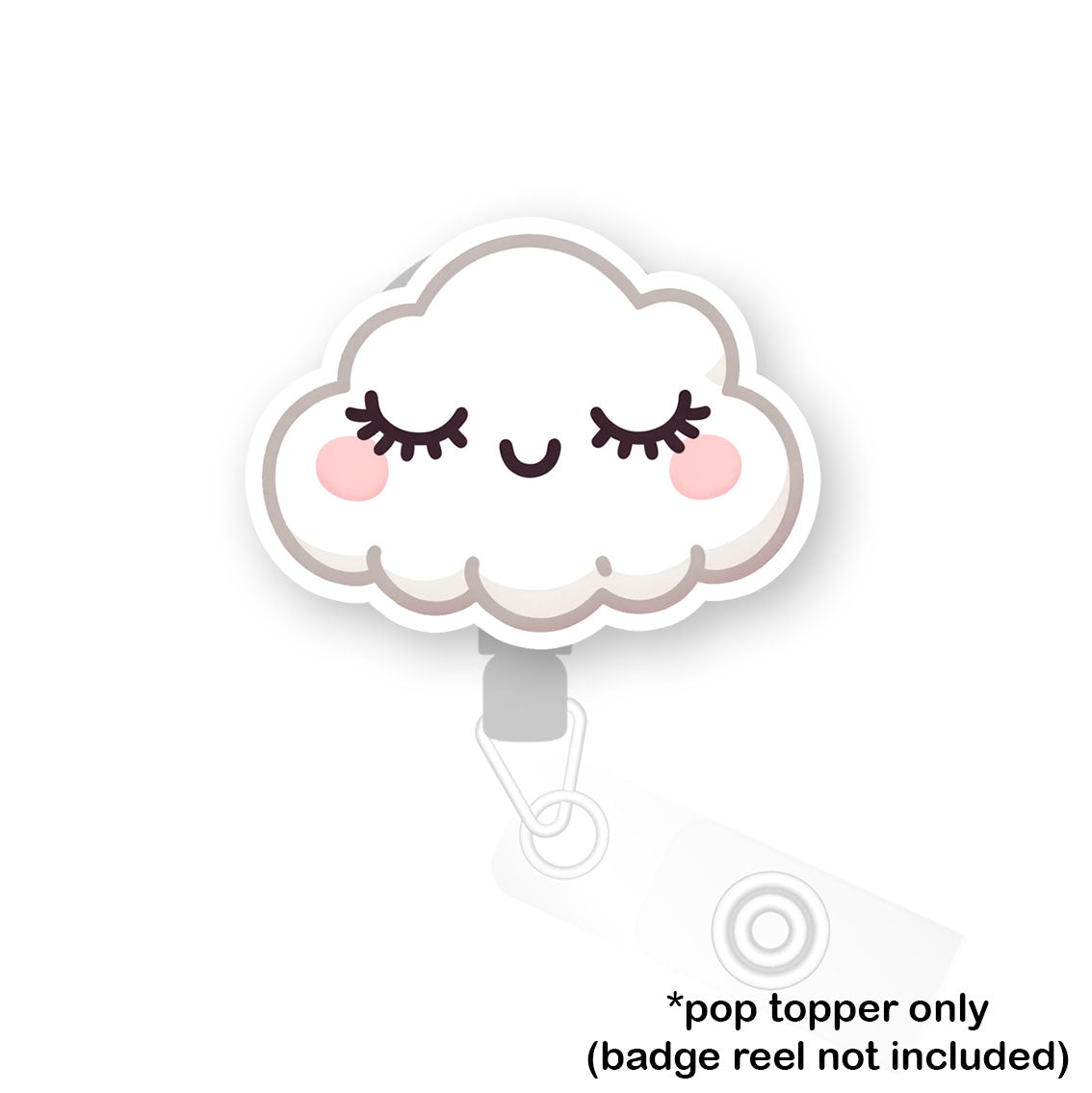 White Cloud Pop Topper - Flex - Matte - Topperswap