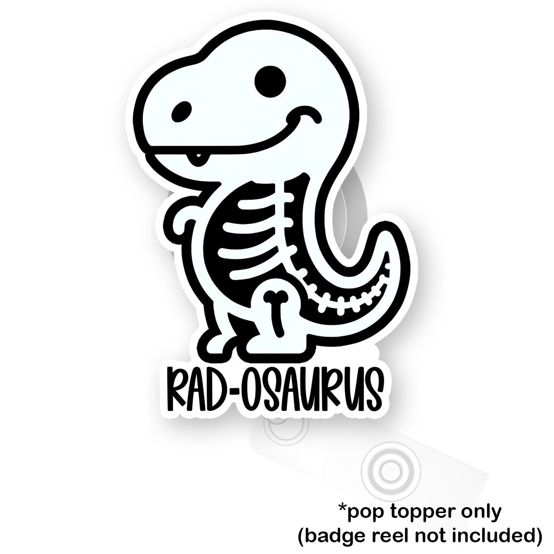 Rad-osaurus Rex Pop Topper - Classic Shine - Topperswap