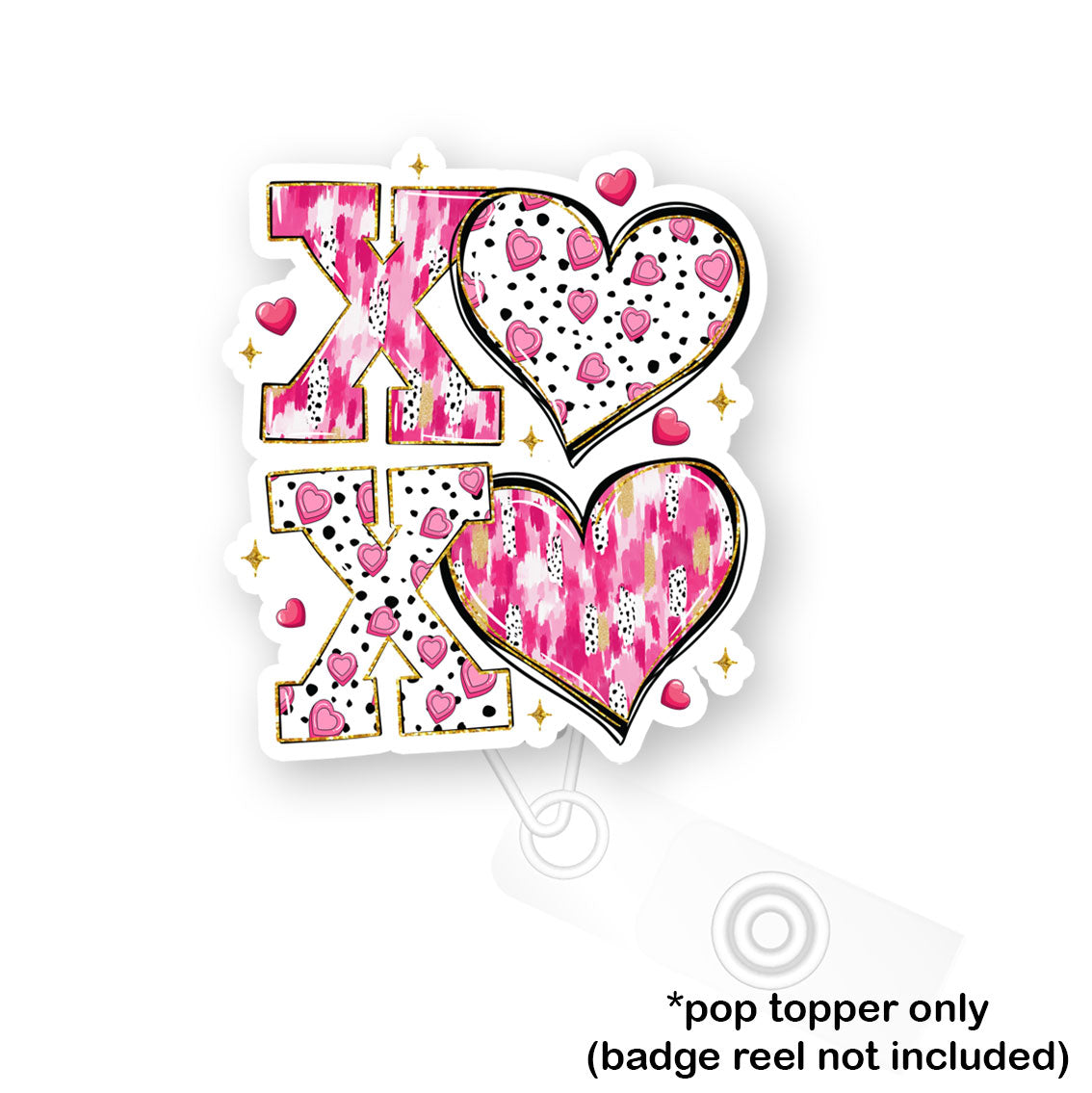 XO Doodles Pop Topper