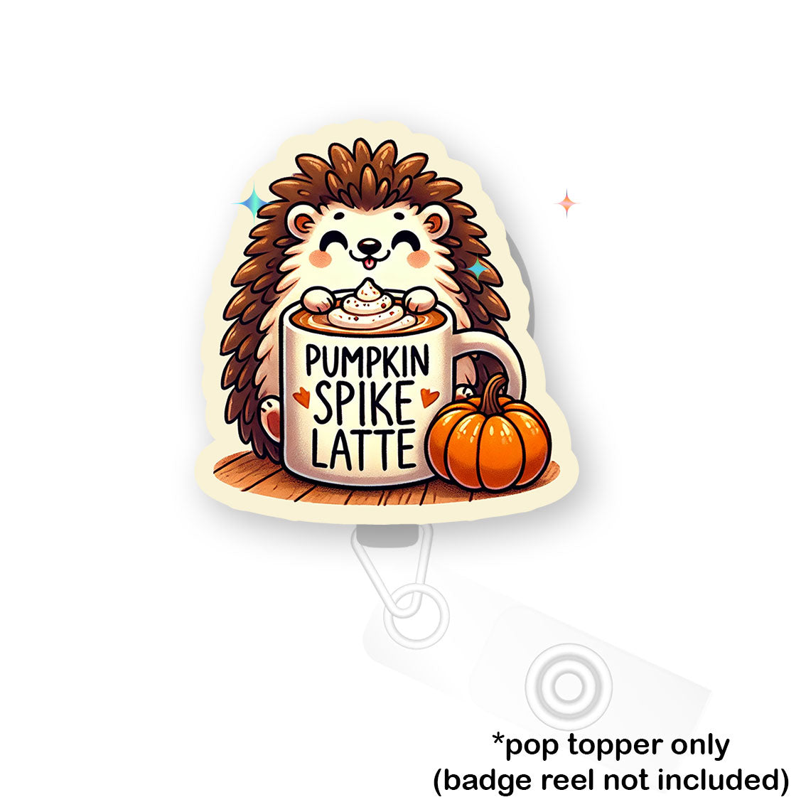 Pumpkin Spike Latte Pop Topper - Flex - Matte - Topperswap