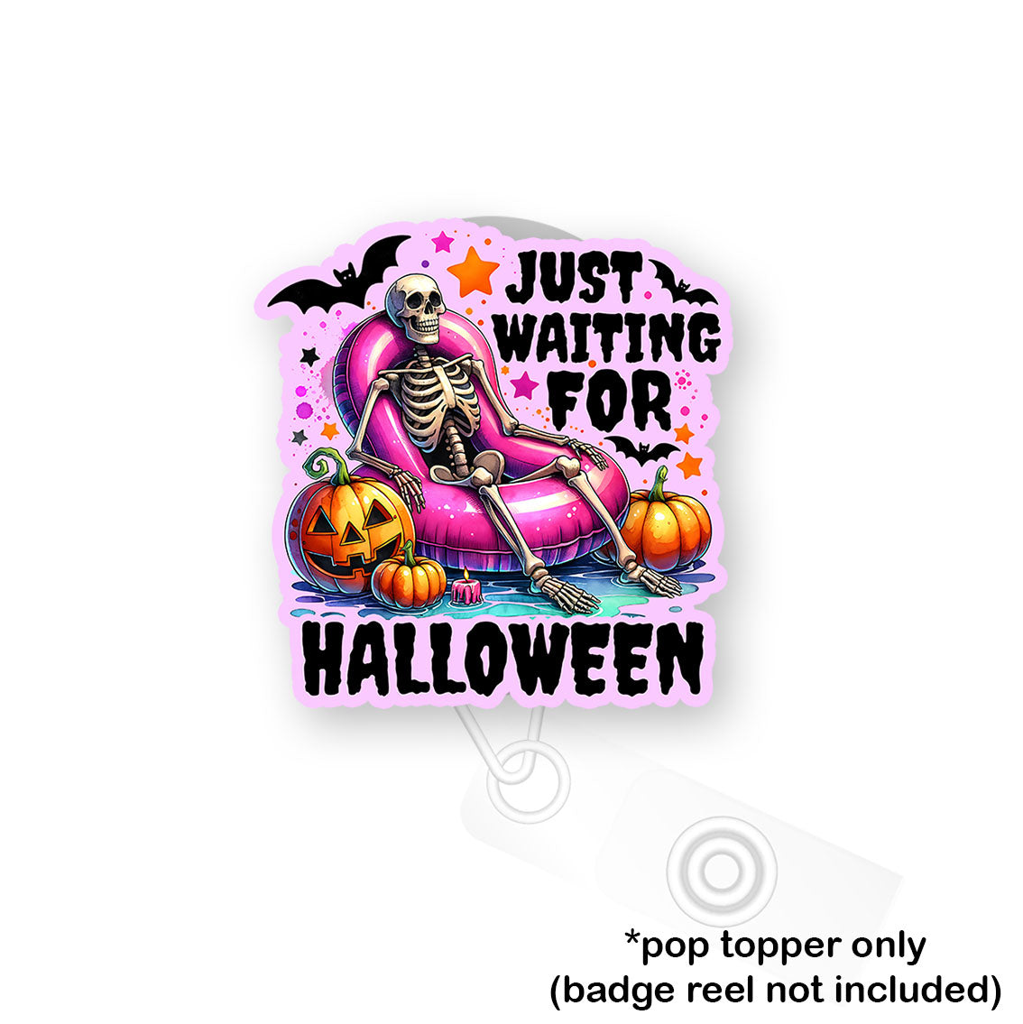 Just Waiting for Halloween Pop Topper -  - Topperswap