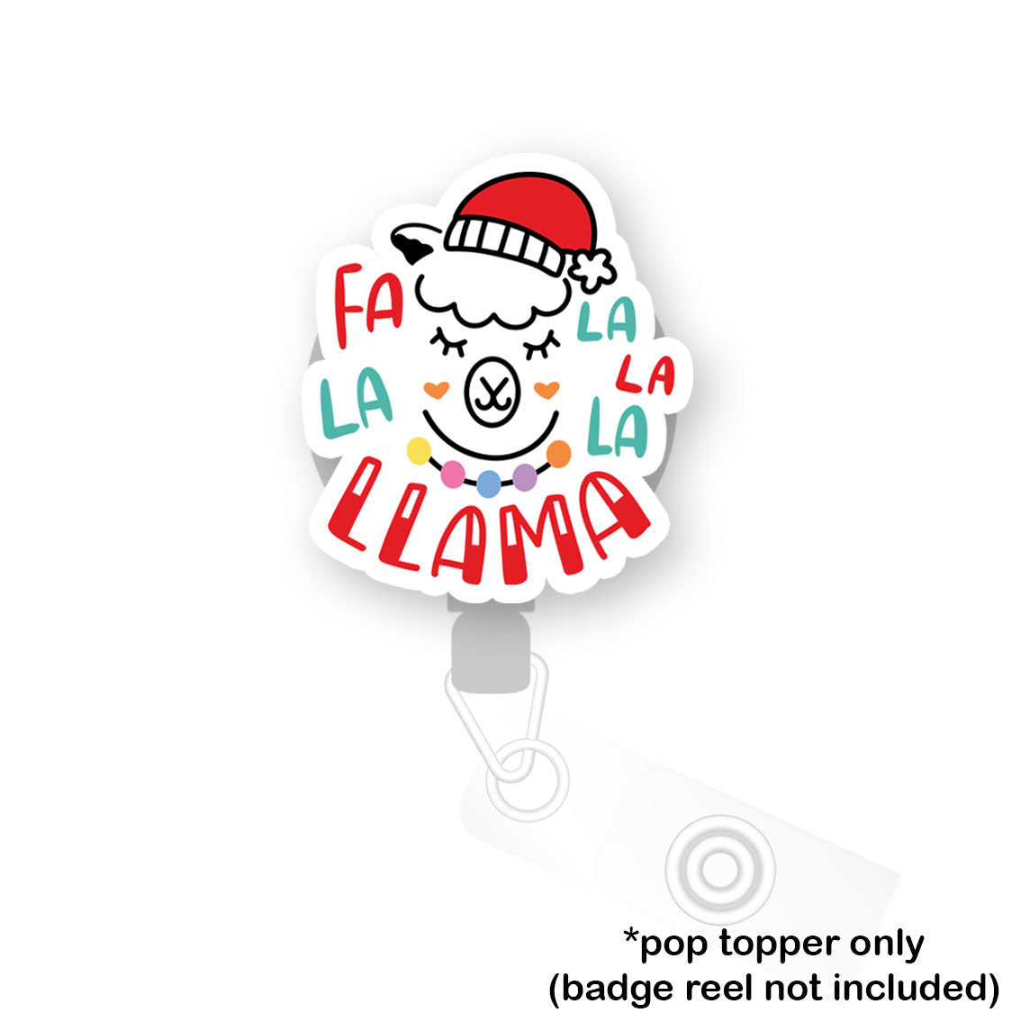 Fa La La Llama Joy Pop Topper - Classic Shine - Topperswap