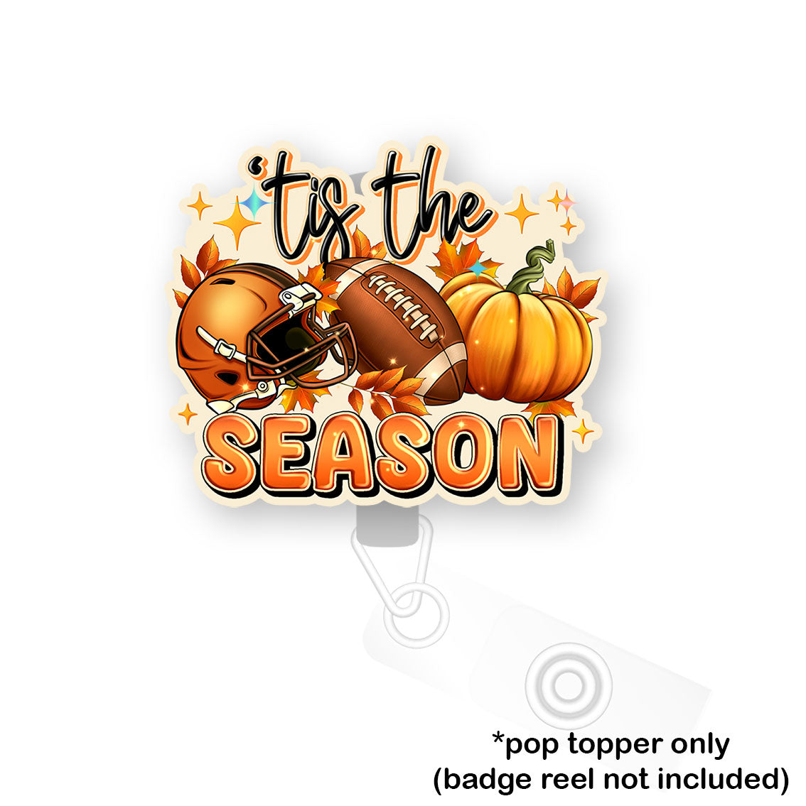 Game Day Pumpkin Pop Topper - Flex - Matte - Topperswap