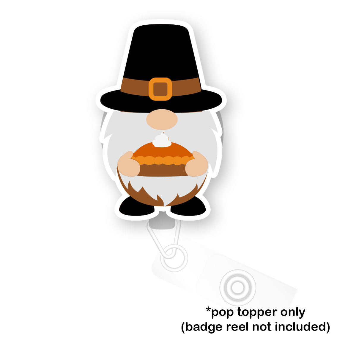 Pumpkin Pie Gnome Pop Topper -  - Topperswap