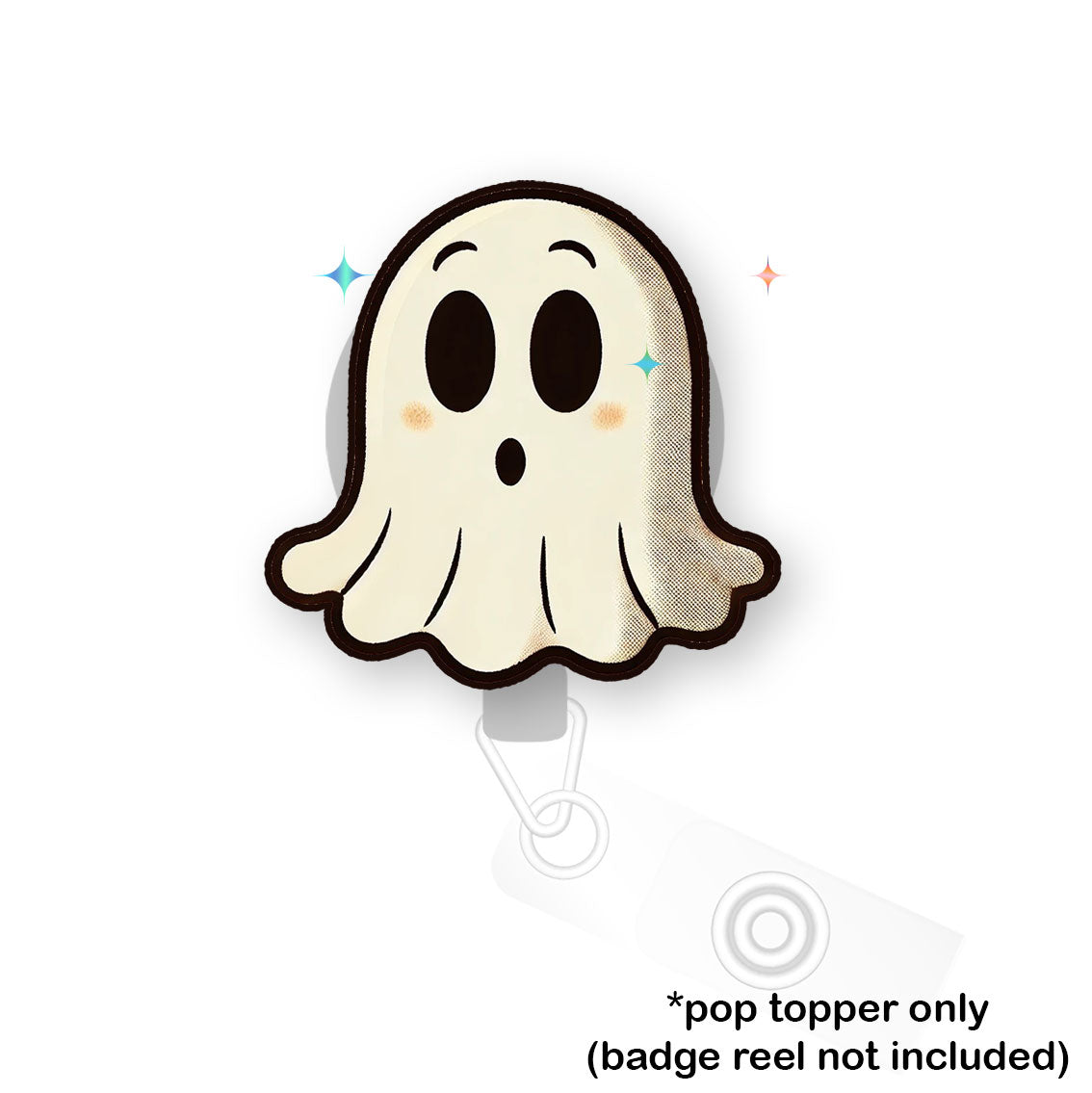 Scaredy Ghost Pop Topper - Flex - Matte - Topperswap