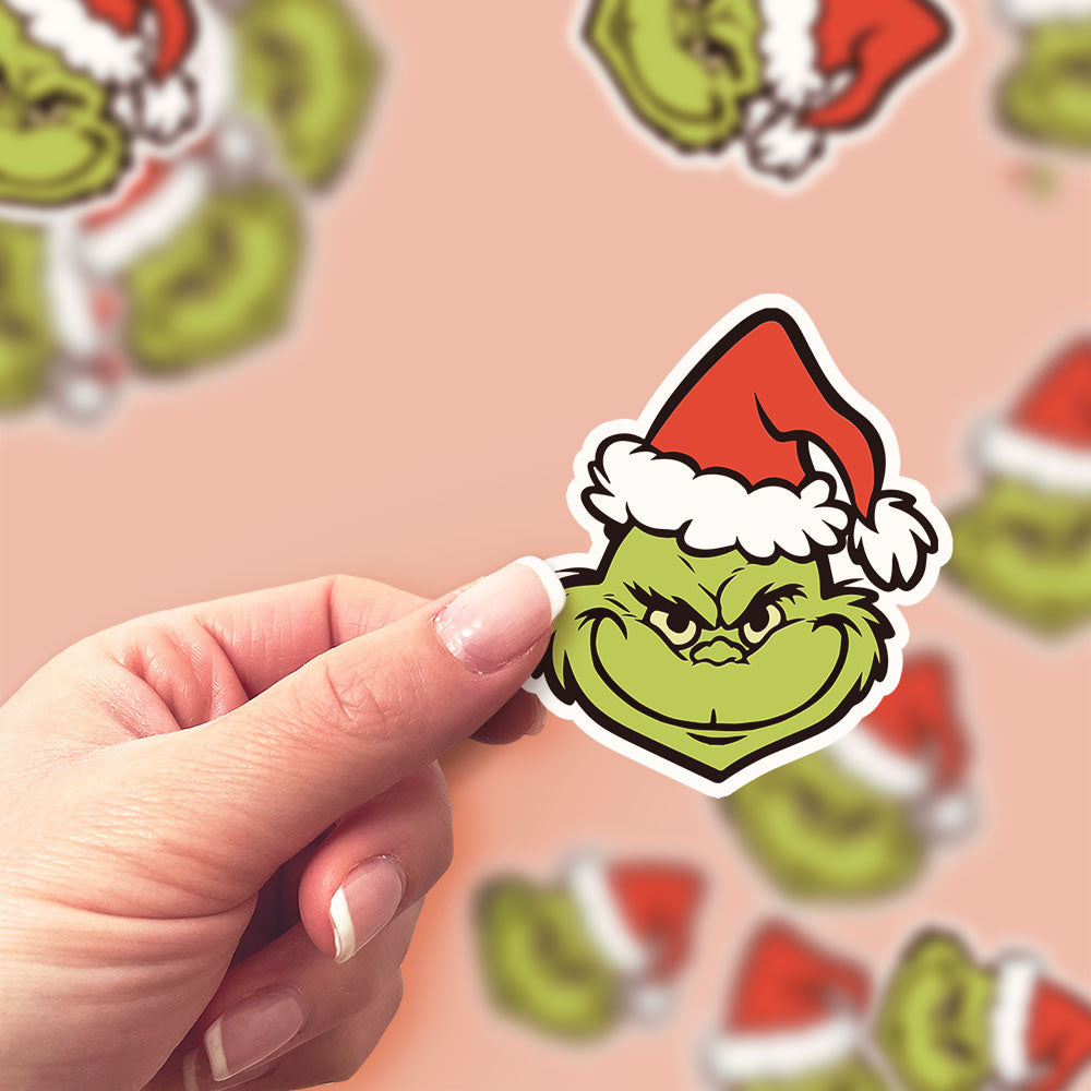 Grinchmas Holiday Mischief Sticker - Classic Shine - Topperswap