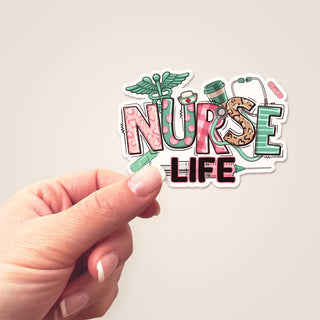 Nurse Life Essentials Sticker