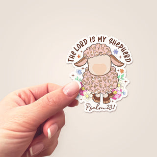 Psalm 23 Sheep Sticker