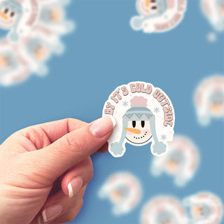 Frosty Fun Sticker