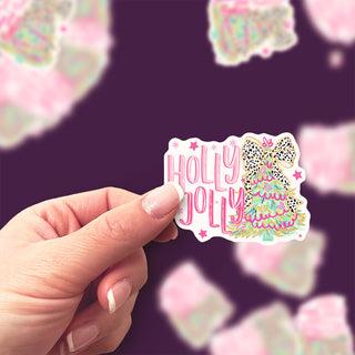 Holly Jolly Christmas Sticker