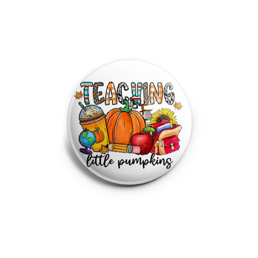 Teach Little Pumpkins Topper - Classic Shine - Topperswap