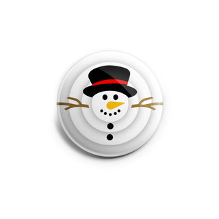 Side-Sticking Snowman Topper