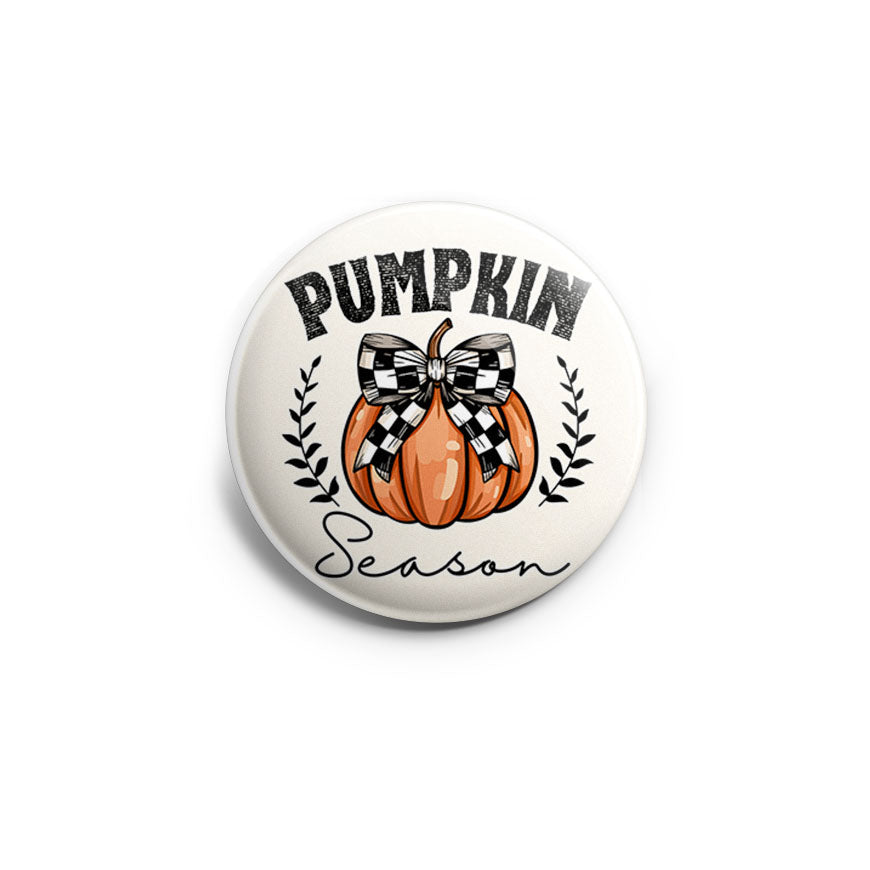 Buffalo Check Pumpkin Topper - Classic Shine - Topperswap