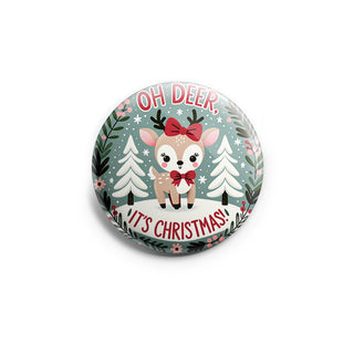 Oh Deer Christmas Bow Topper
