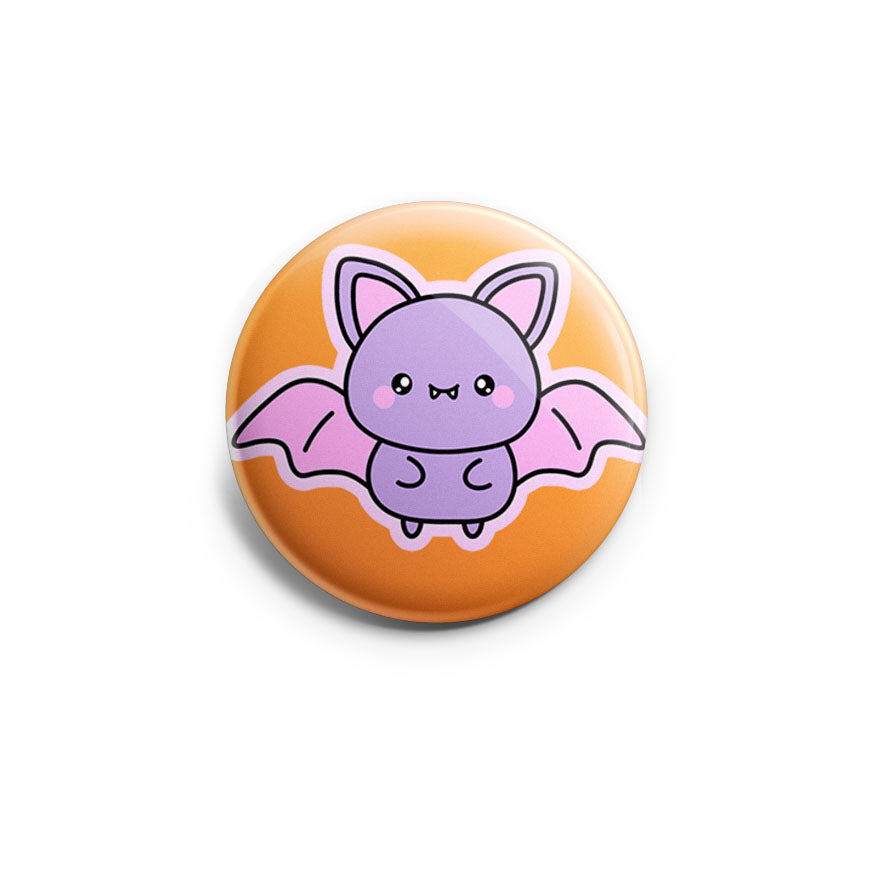 Purple Winged Cutie Bat Orange Topper - Classic Shine - Topperswap