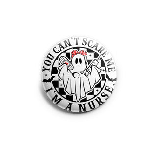 Can't Scare Me Ghost Nurse Topper